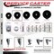 Service Caster 35 Inch Phenolic Wheel Swivel 34 Inch Threaded Stem Caster Total Lock Brake SCC SCC-TSTTL20S3514-PHR-34212 - alternate 4